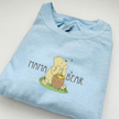 Embroidered Bear Honey Mama T-shirt