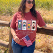 USA 250 Years Patriotic 4th of July T-shirt
