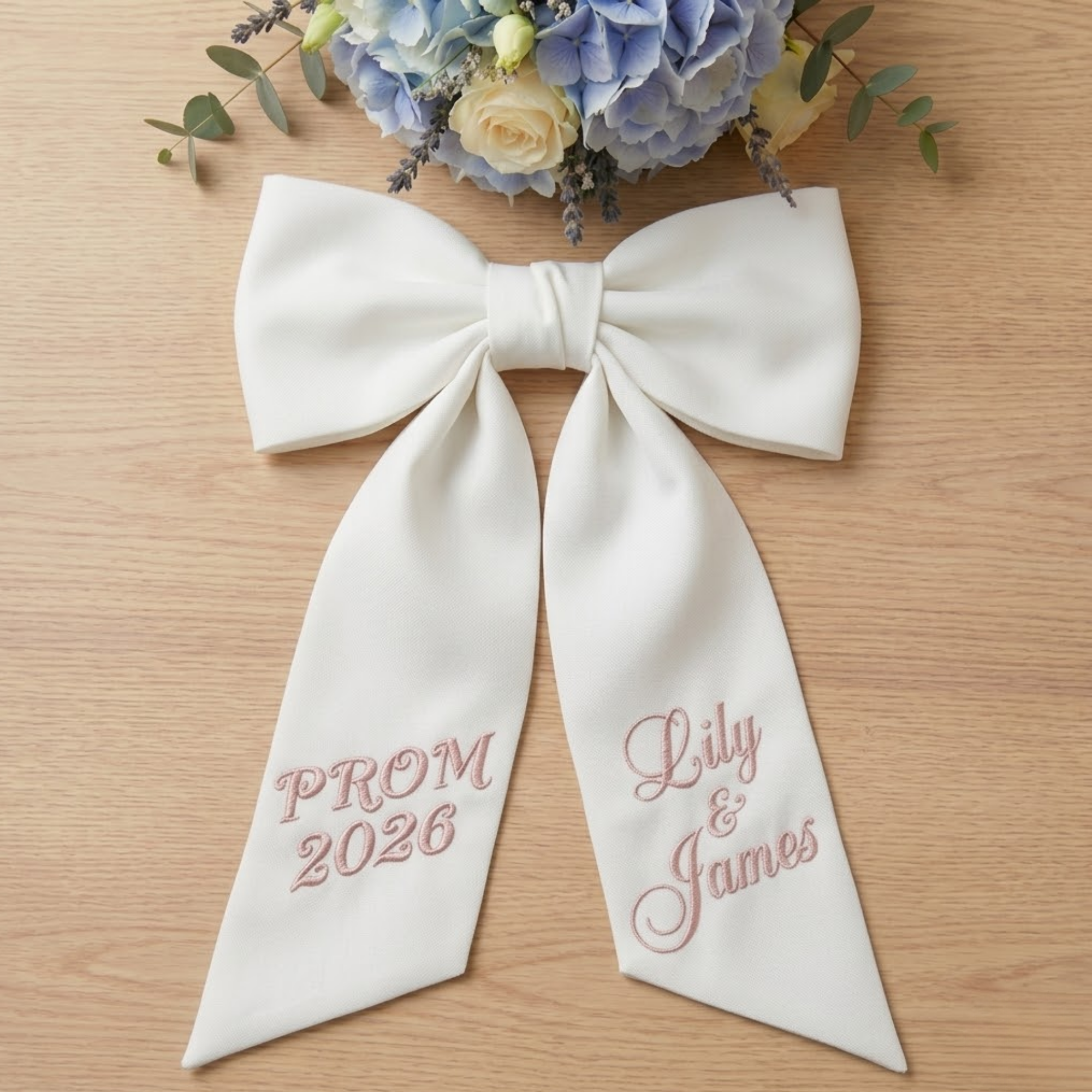 Personalized Name Prom 2026 Bouquet Sash