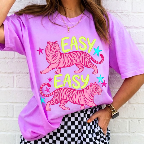 Easy Tiger Girly Preppy T-shirt