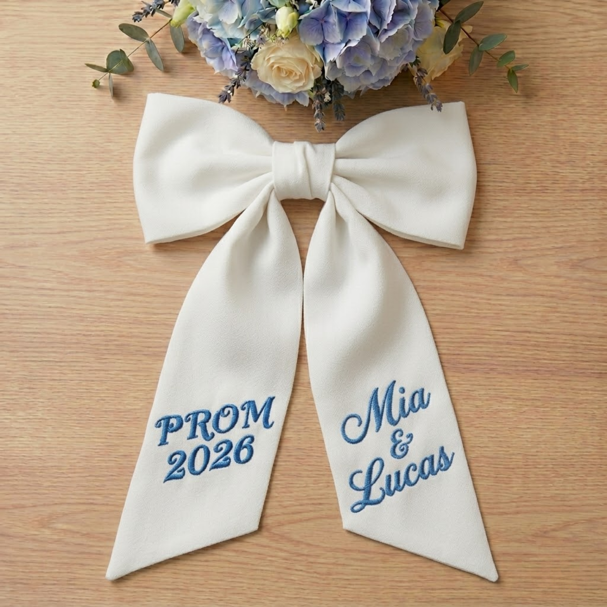 Personalized Name Prom 2026 Bouquet Sash