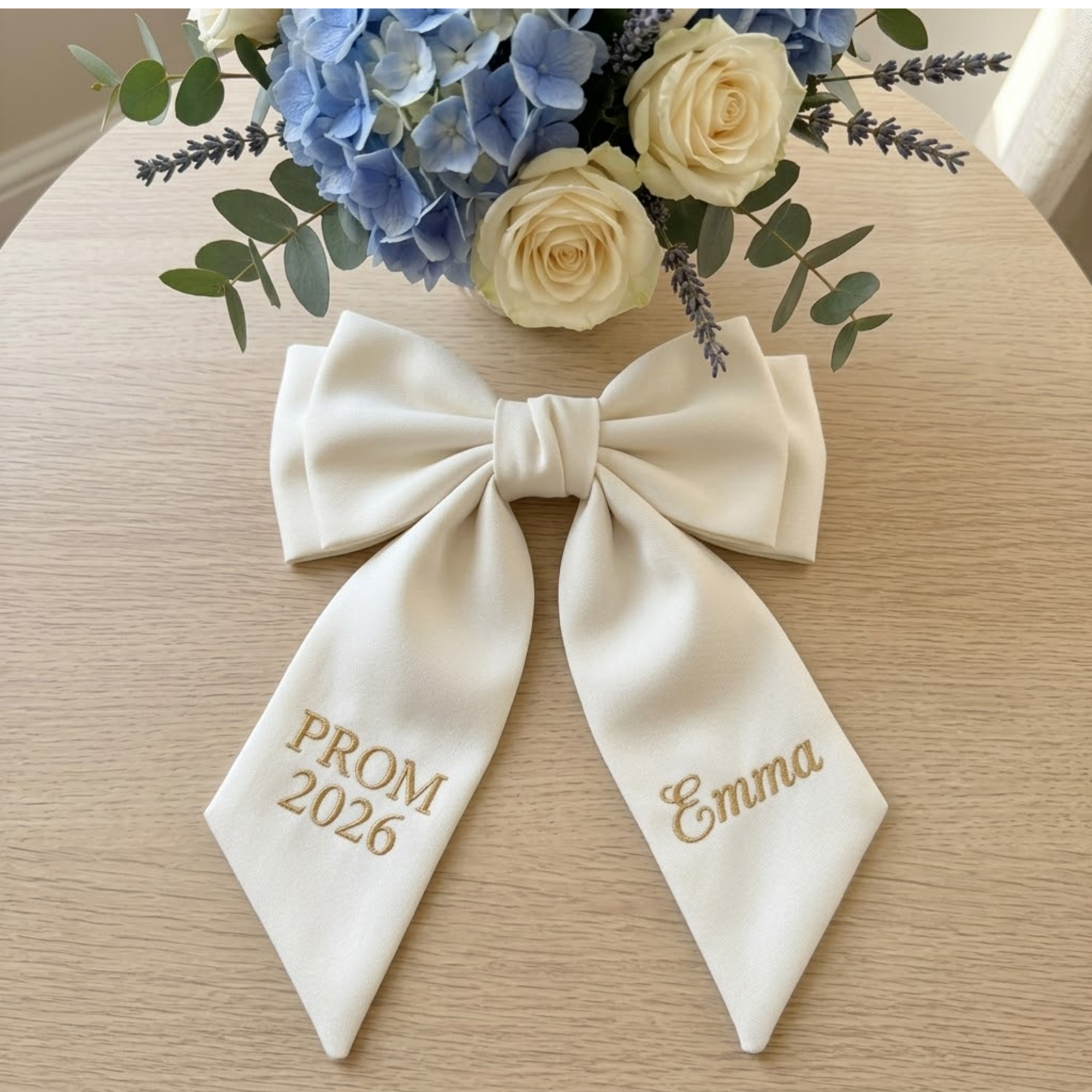 Personalized Name Prom 2026 Bouquet Sash