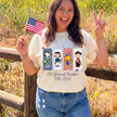 USA 250 Years Patriotic 4th of July T-shirt