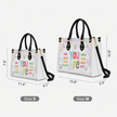You Are Enough Inspirational Leather Handbag