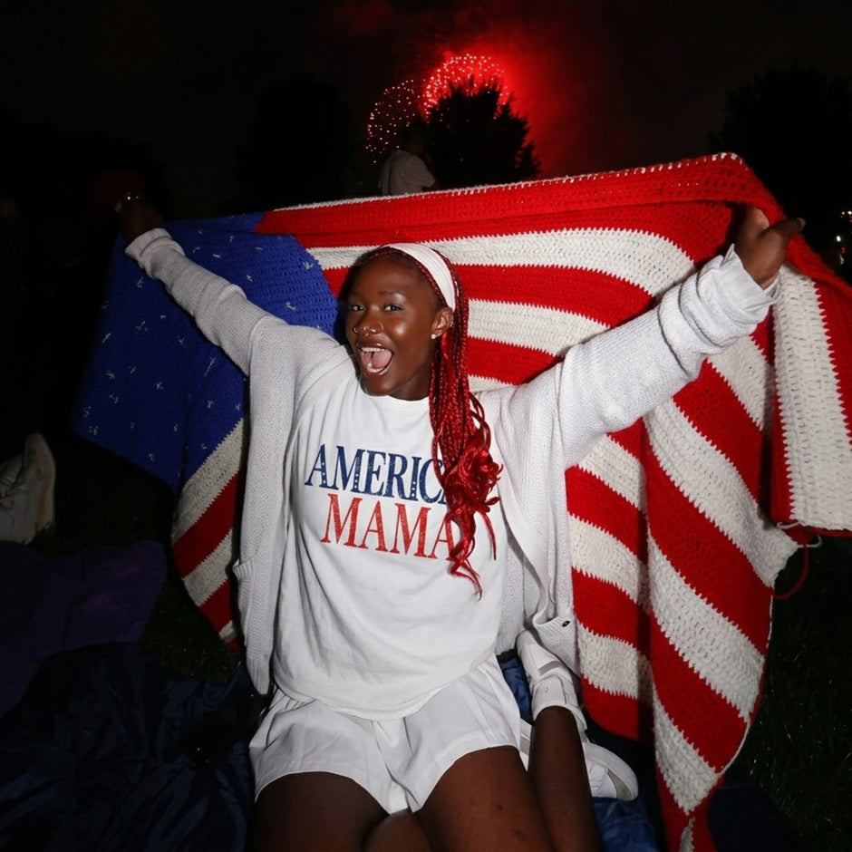 American Mama Red White and Blue T-shirt