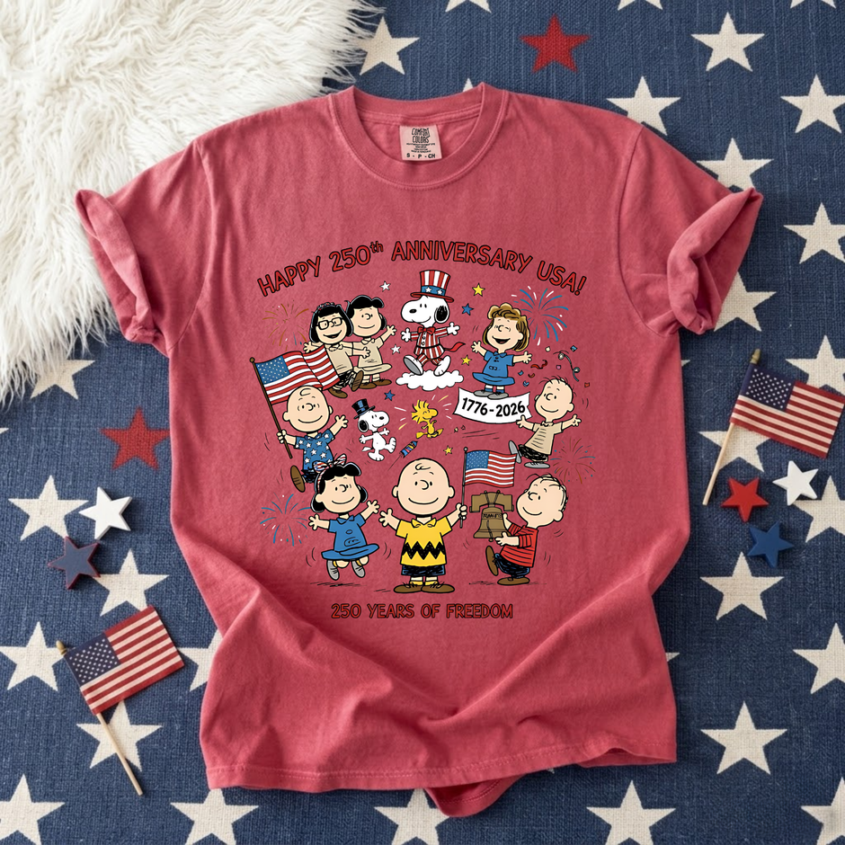 Happy 250th Anniversary USA Vintage T-shirt