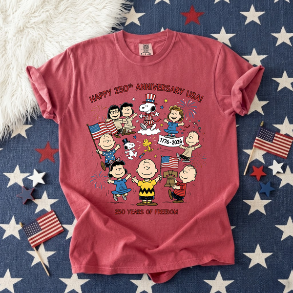 Happy 250th Anniversary USA Vintage T-shirt