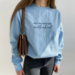 Embroidered Ain't No Hood Like Motherhood Sweatshirt