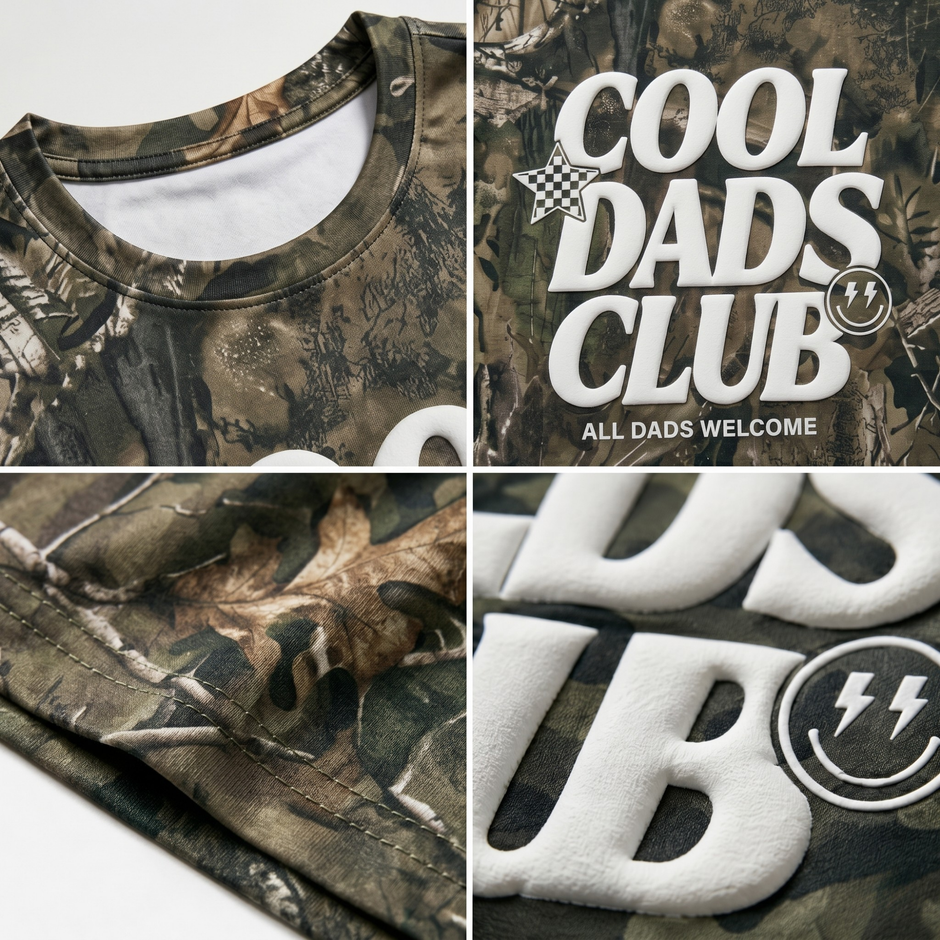 PUFF Camo Realtree Cool Dads Club T-shirt
