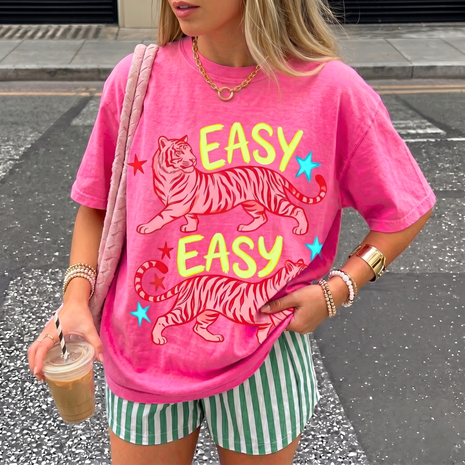 Easy Tiger Girly Preppy T-shirt