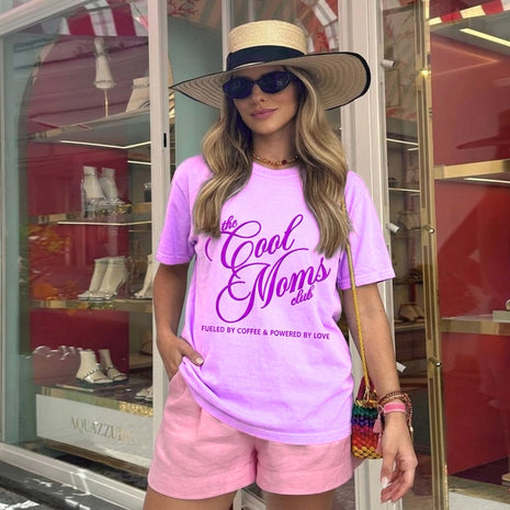 The Cool Moms Club Neon Graphic T-shirt