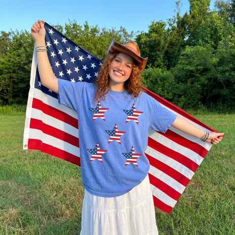 American Flag Stars Patriotic T-shirt