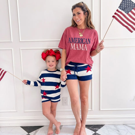 American Mama Red White and Blue T-shirt