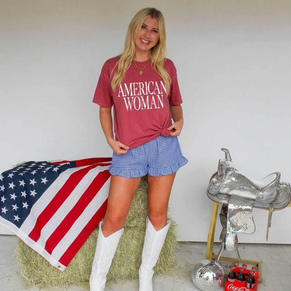 American Woman Graphic T-shirt