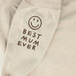 Personalized Handwriting Embroidered Sleeve Sweatshirt