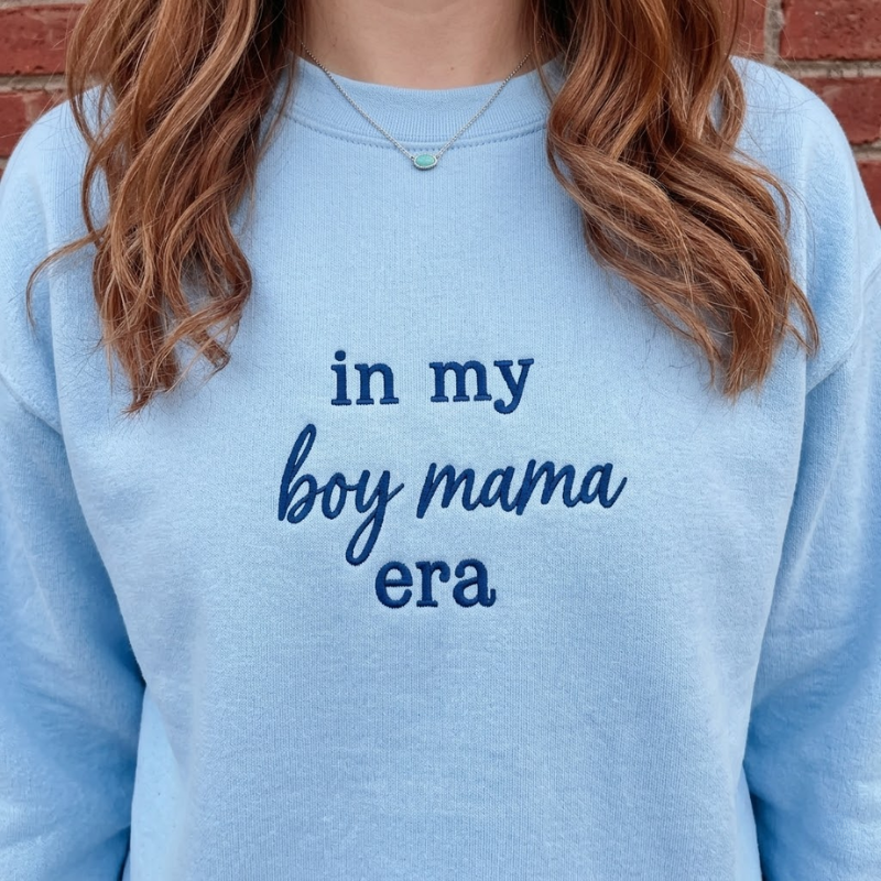 Embroidered In My Custom Era Sweatshirt