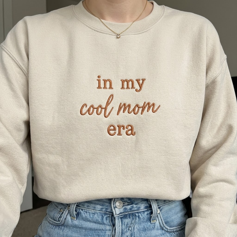 Embroidered In My Custom Era Sweatshirt