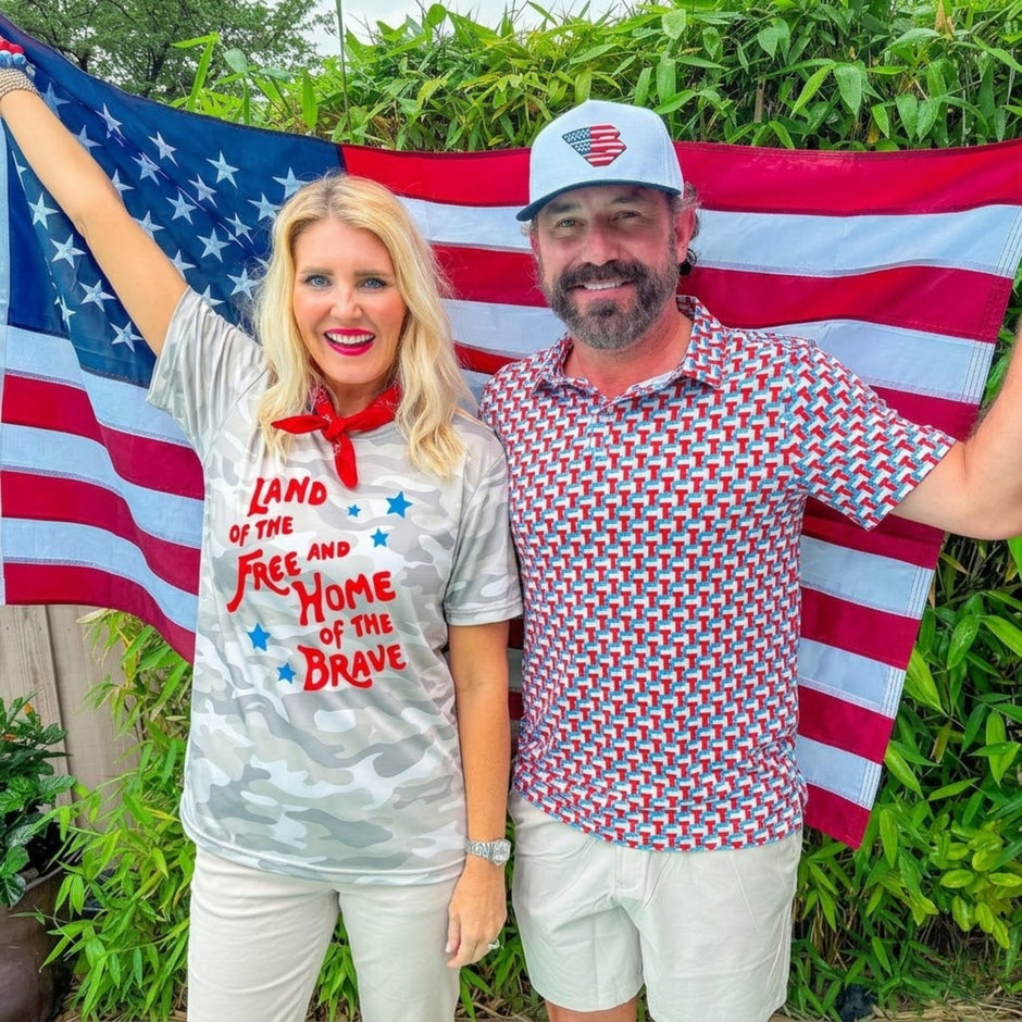 All Over Print Celebrate Freedom 4th of July T-shirt