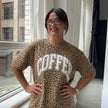PUFF Coffee Leopard T-shirt