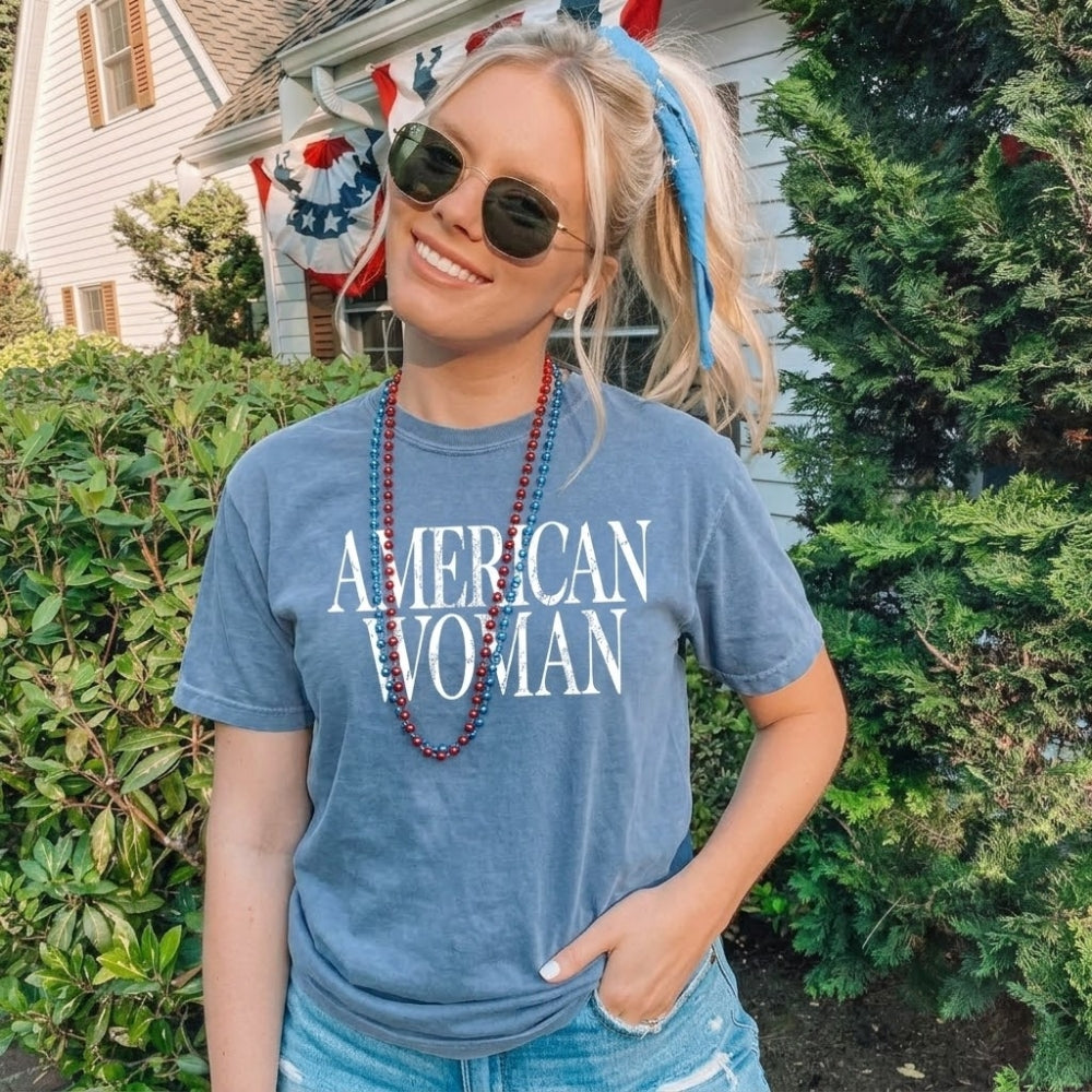 American Woman Graphic T-shirt