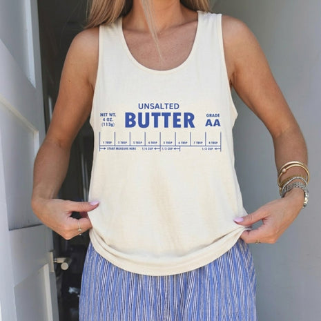 Unsalted Butter Tank Top