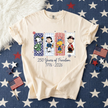 USA 250 Years Patriotic 4th of July T-shirt