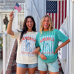 America Land of the Free Patriotic T-Shirt