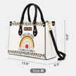 Personalized It Takes A Big Heart Teacher Handbag