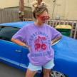 Overstimulated Moms Club Cherry T-Shirt