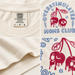 Overstimulated Moms Club Cherry T-Shirt
