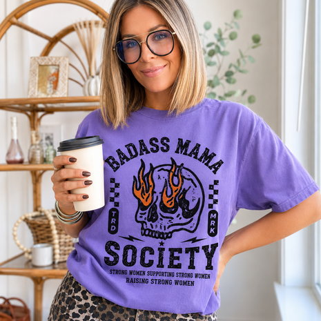 Badass Mama Society Club T-shirt