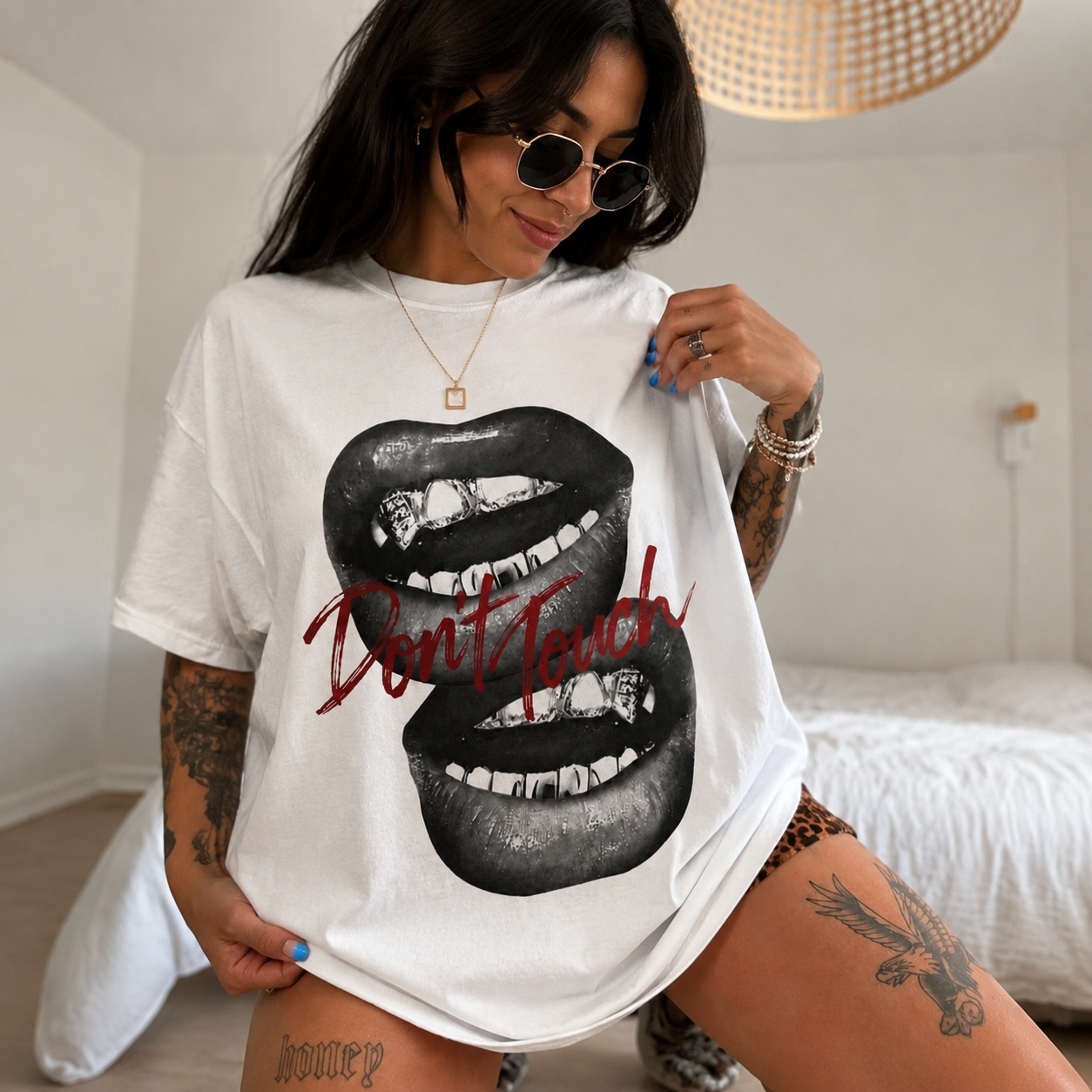 Don't Touch Lips T-Shirt