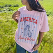 America Land of the Free Patriotic T-Shirt