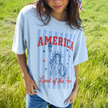 America Land of the Free Patriotic T-Shirt