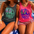 Everything Is Fine Graphic Tank Top
