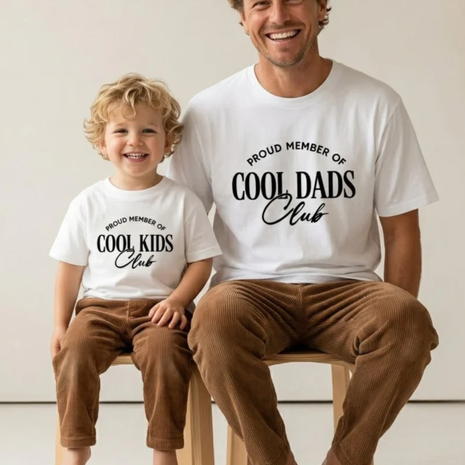 Cool Dads Club Matching T-Shirts