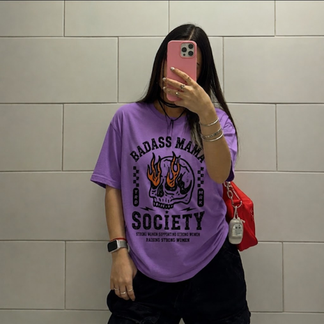 Badass Mama Society Club T-shirt