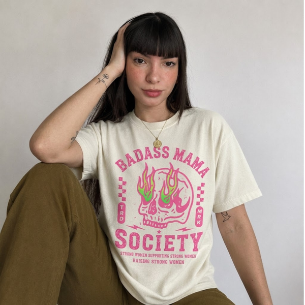 Badass Mama Society Club T-shirt