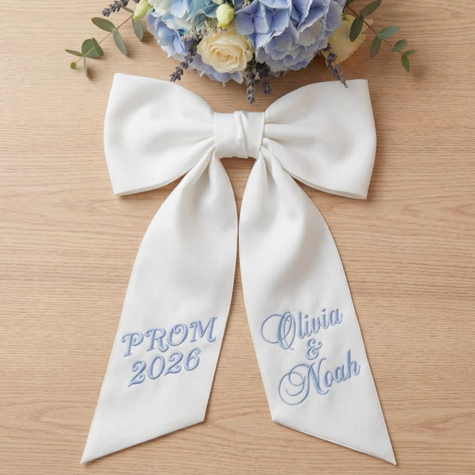 Personalized Name Prom 2026 Bouquet Sash