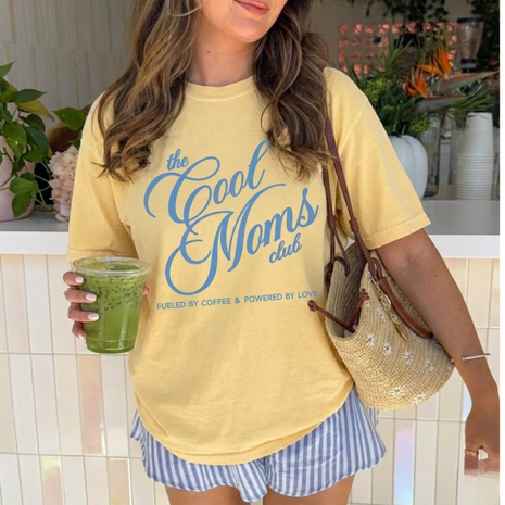 The Cool Moms Club Neon Graphic T-shirt