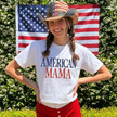 American Mama Red White and Blue T-shirt
