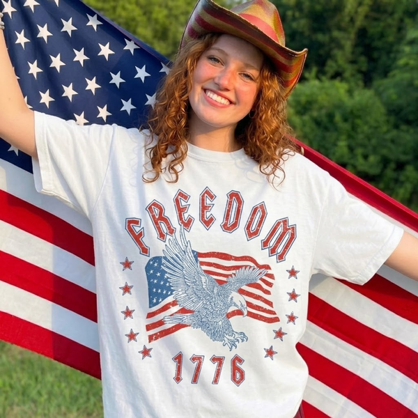 Freedom Eagle 1776  T-shirt