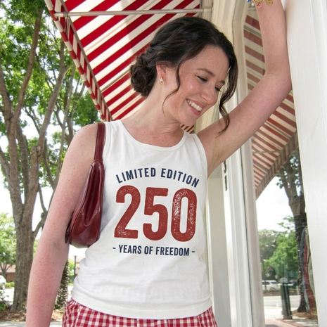 Limited Edition 250 Years of Freedom Tank Top