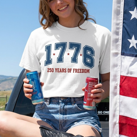 America 250 Years of Freedom T-shirt