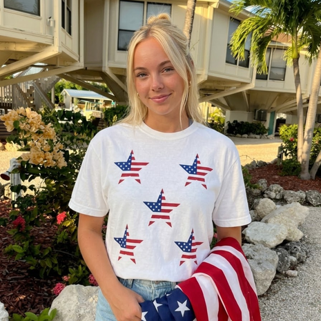 American Flag Stars Patriotic T-shirt