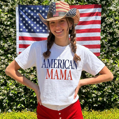 American Mama Red White and Blue T-shirt