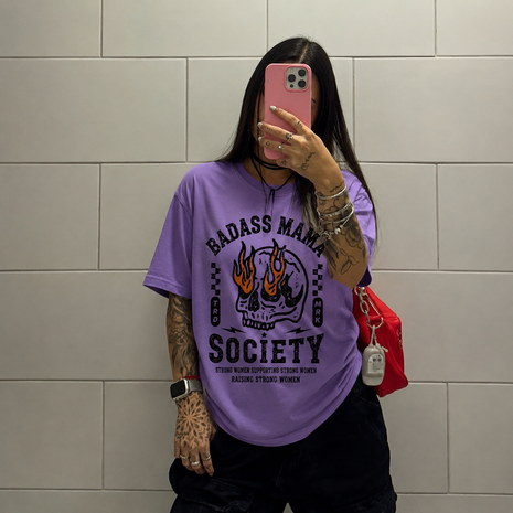 Badass Mama Society Club T-shirt