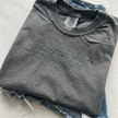 Embroidered Sorry for What My Face Said T-shirt