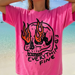Everything Is Fine Neon Summer T-shirt