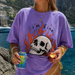 I'm Fine Trust Me Skull T-shirt